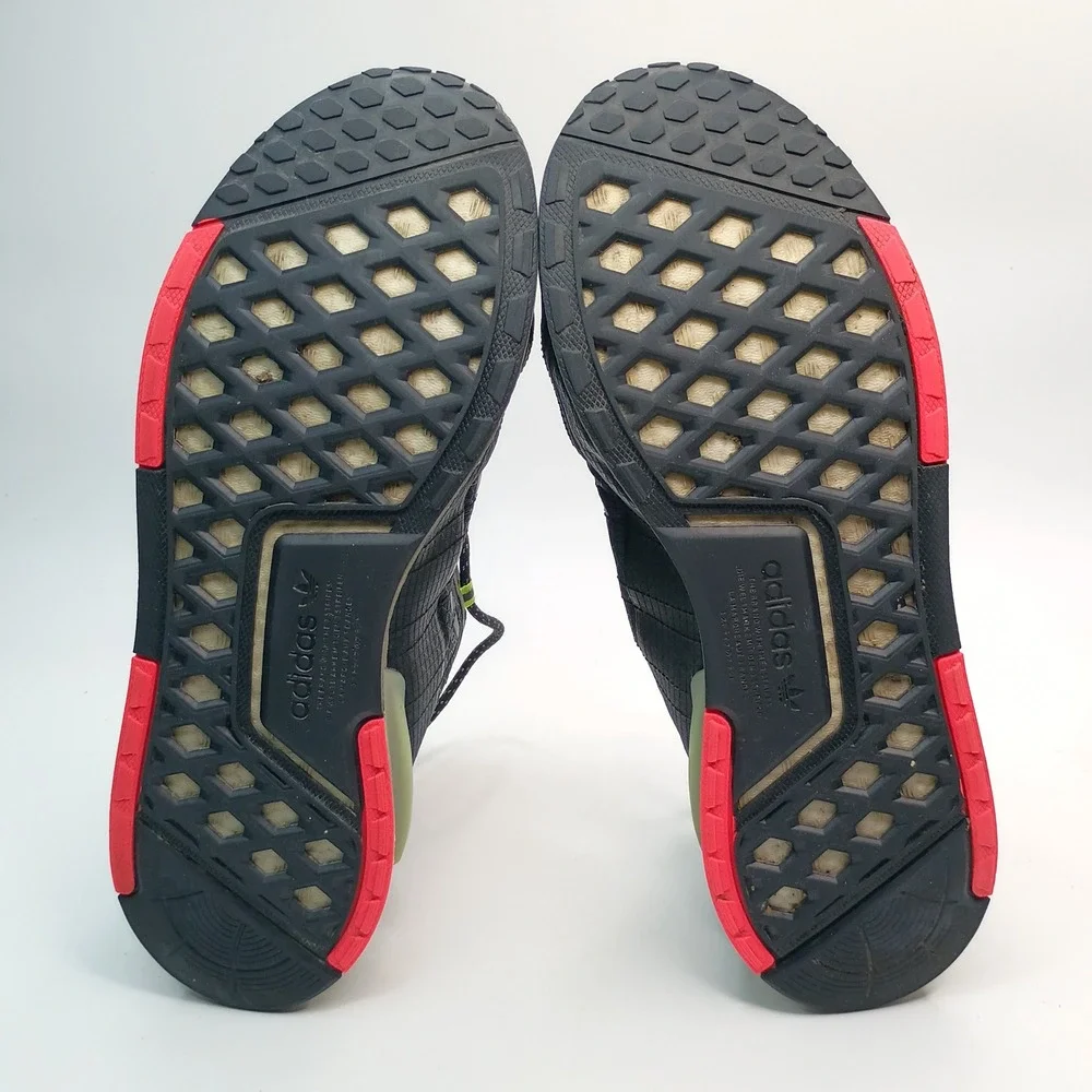 Adidas NMD_V3 Sneakers Men Size 13 Black Carbon Solar Red GX5001